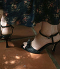 ARIANNA HIGH HEEL -- BLACK LACE