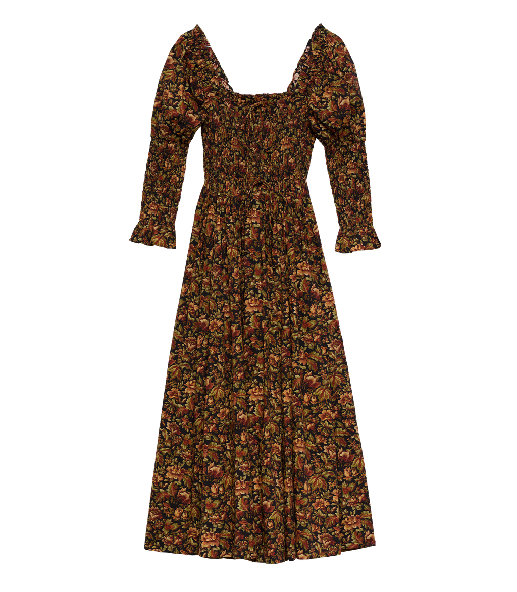BIJOU DRESS -- NOIR REVE DES JARDINS