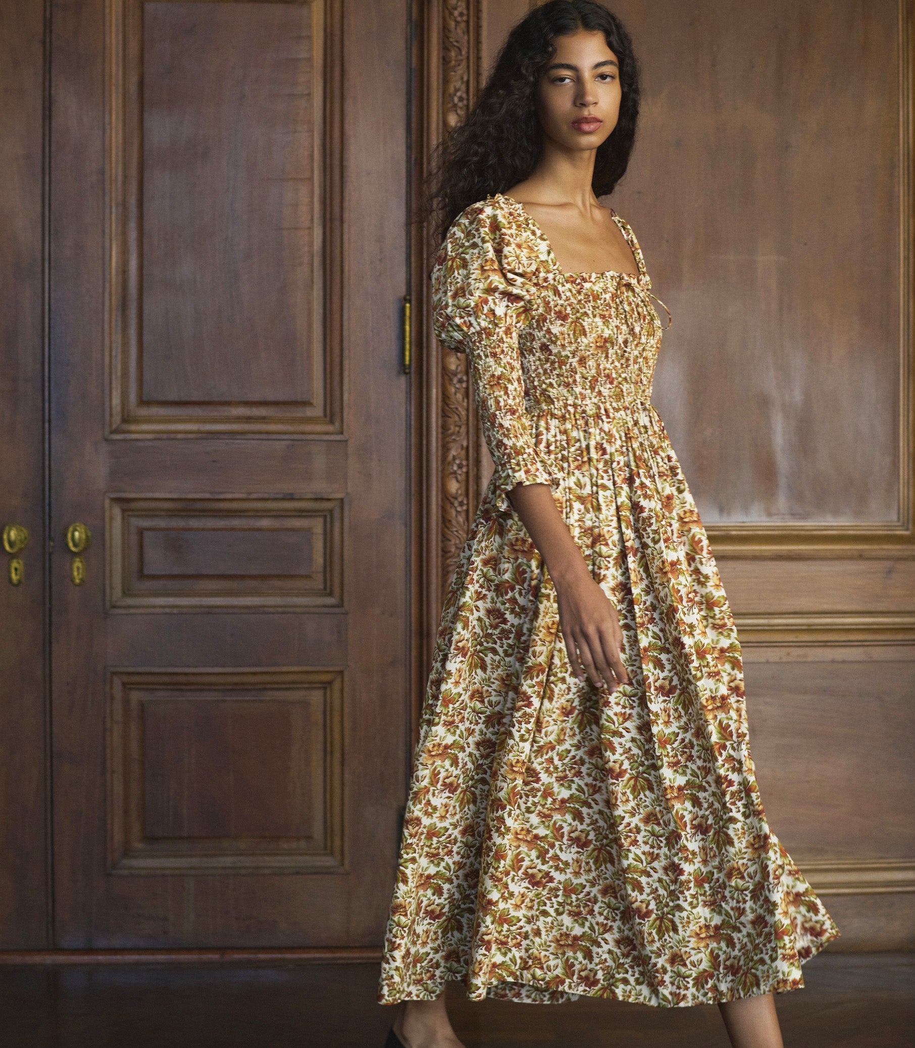 BIJOU DRESS -- IVORY REVE DES JARDINS