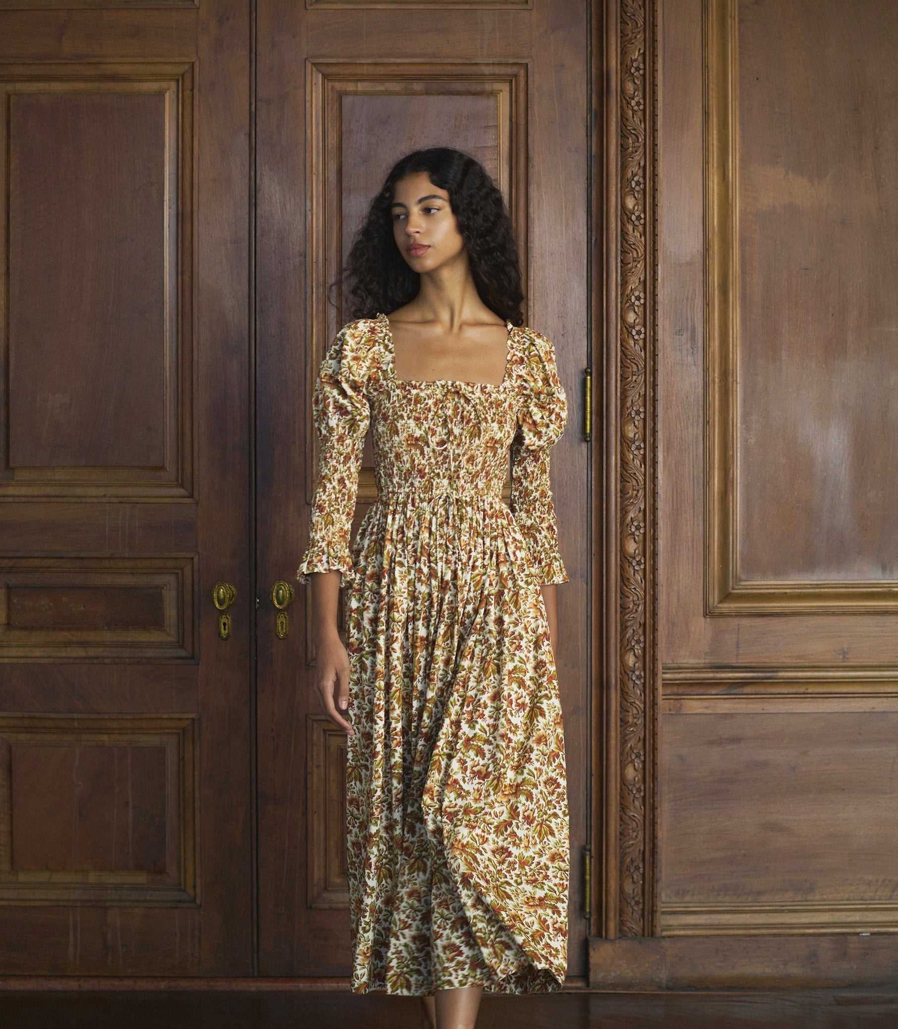 BIJOU DRESS -- IVORY REVE DES JARDINS