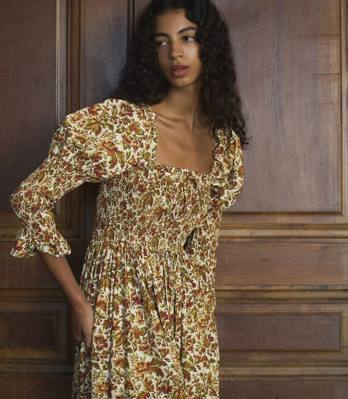 BIJOU DRESS -- IVORY REVE DES JARDINS