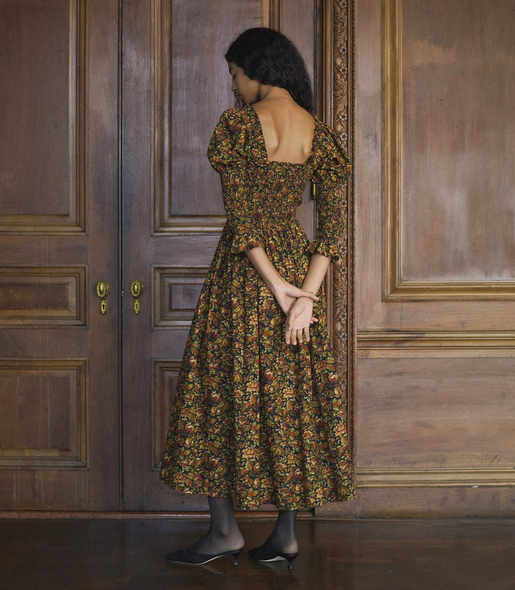BIJOU DRESS -- NOIR REVE DES JARDINS