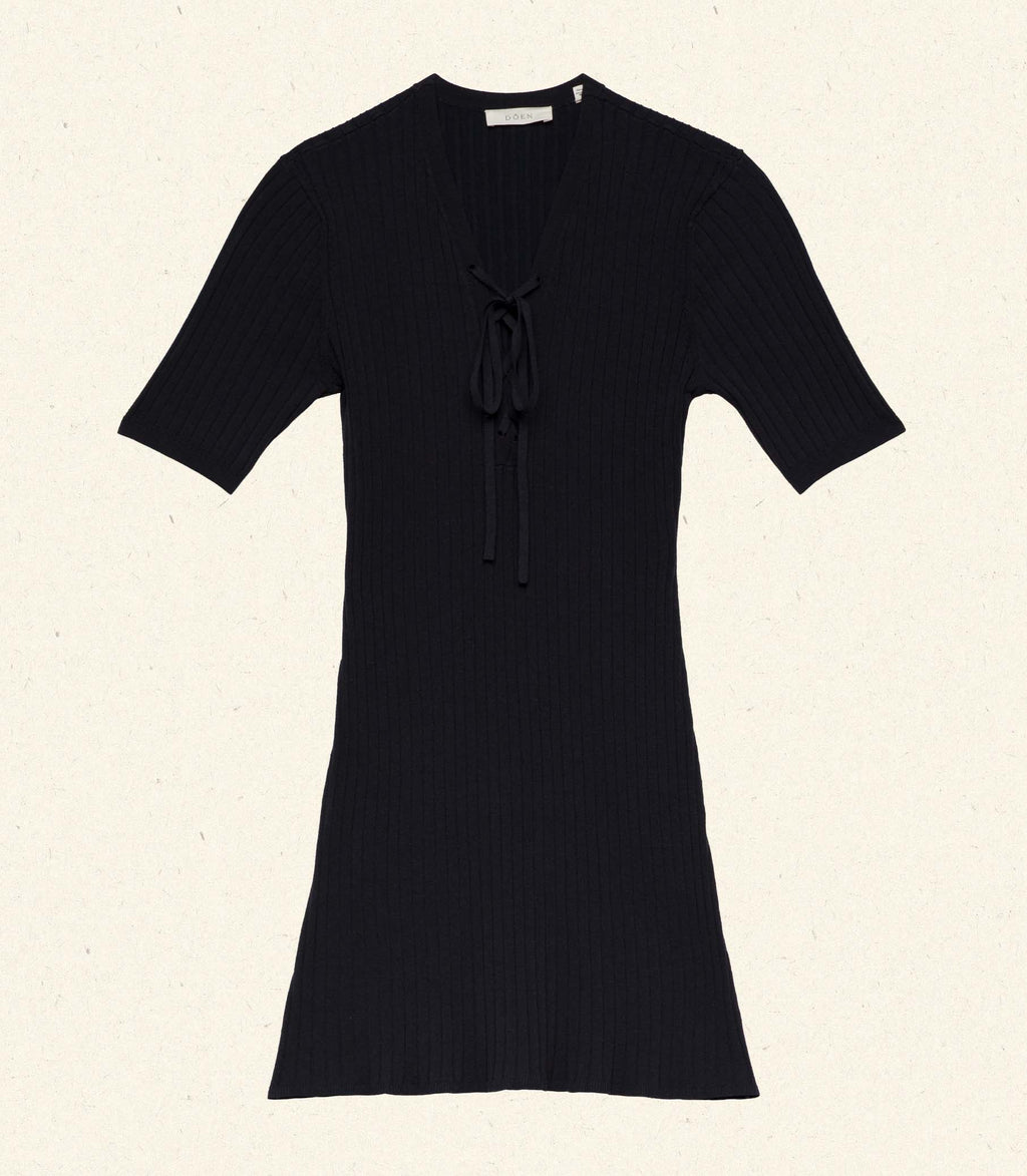 FAYBELLE DRESS -- NAVY