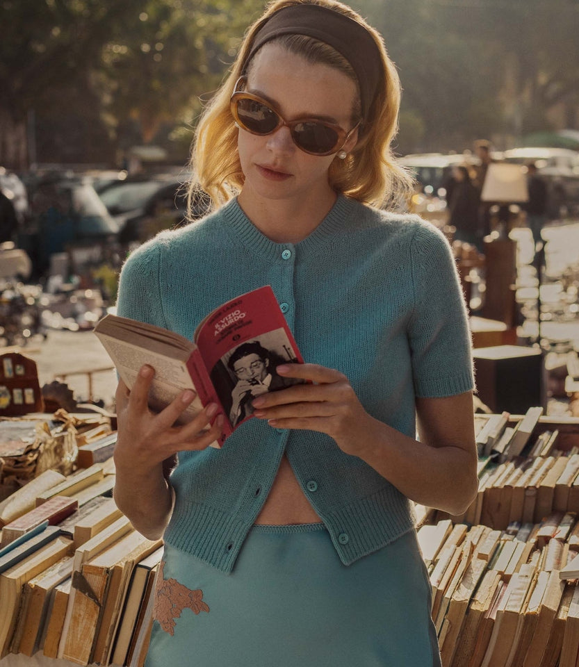 DÔEN BY GARRETT LEIGHT INGÉNUE SUNGLASSES -- EMBER TORTOISE