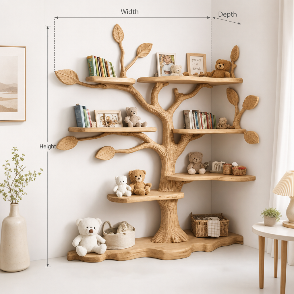 Kids Tree Bookshelf