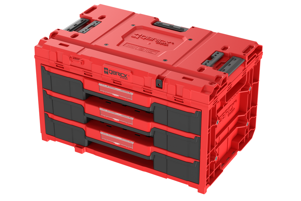 Q25976 ONE Drawer 3 Toolbox 2.0 RED
