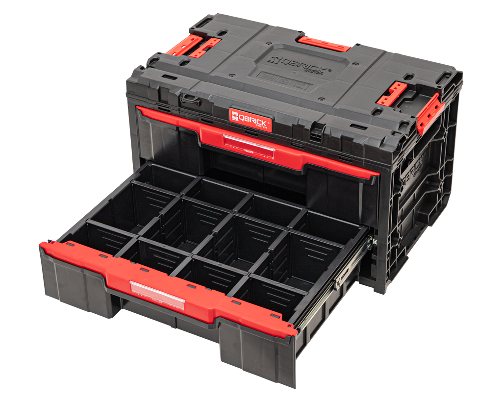 Q25977 ONE Drawer 2 Toolbox 2.0 Black
