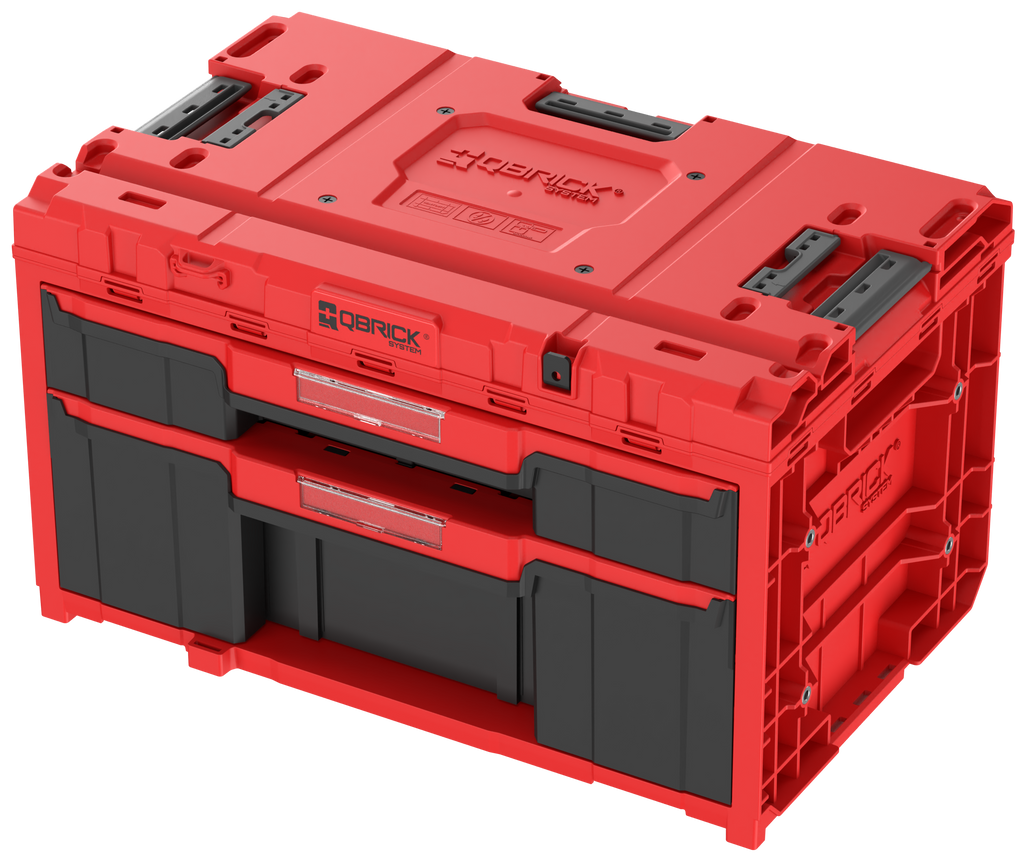 Q25975 ONE Drawer 2 Plus Toolbox 2.0 RED