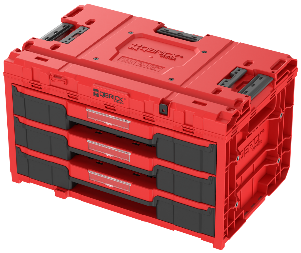 Q25976 ONE Drawer 3 Toolbox 2.0 RED