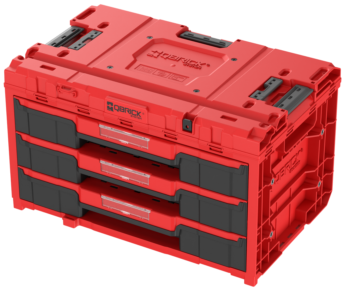 Q25976 ONE Drawer 3 Toolbox 2.0 RED