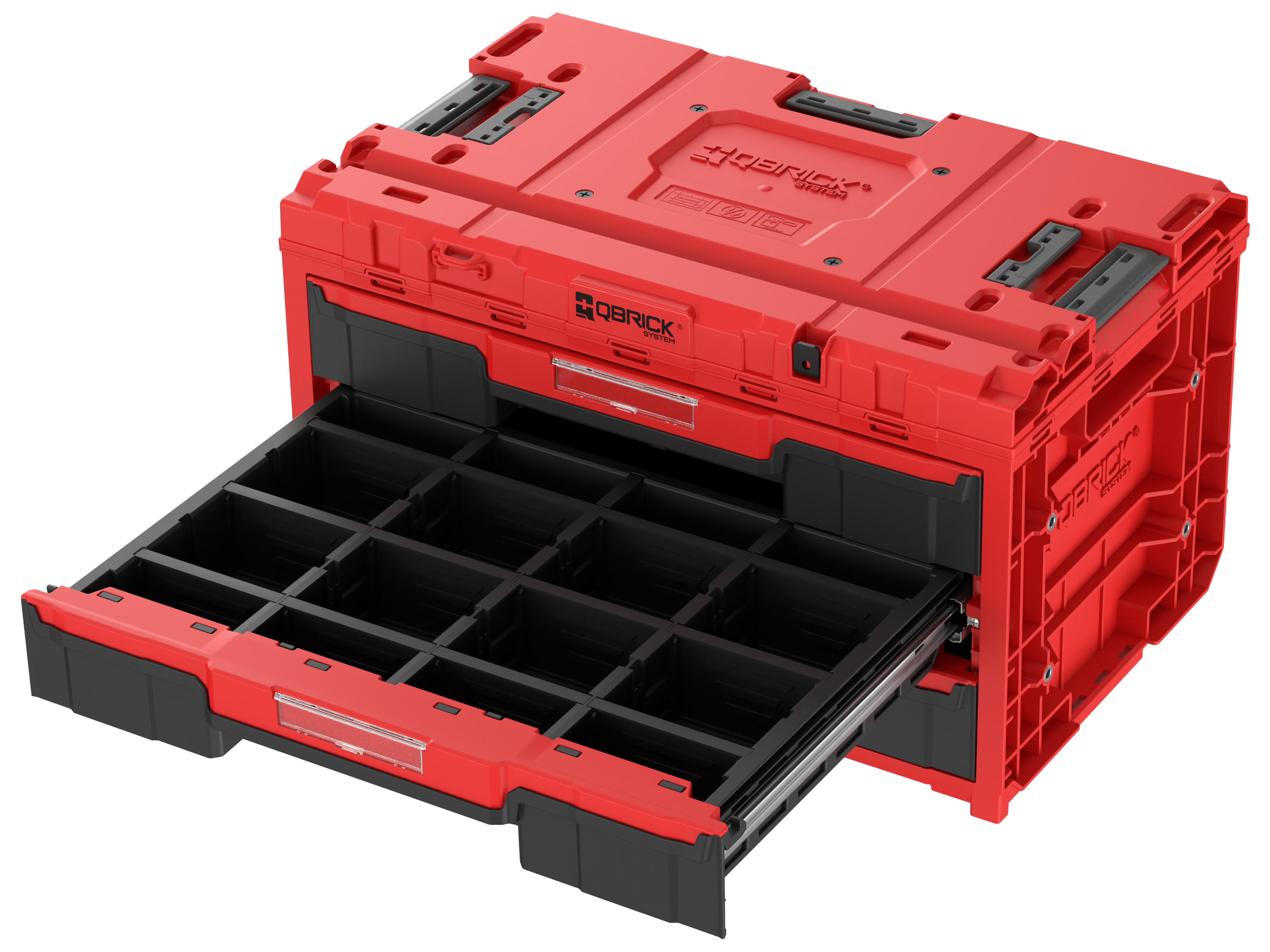 Q25976 ONE Drawer 3 Toolbox 2.0 RED