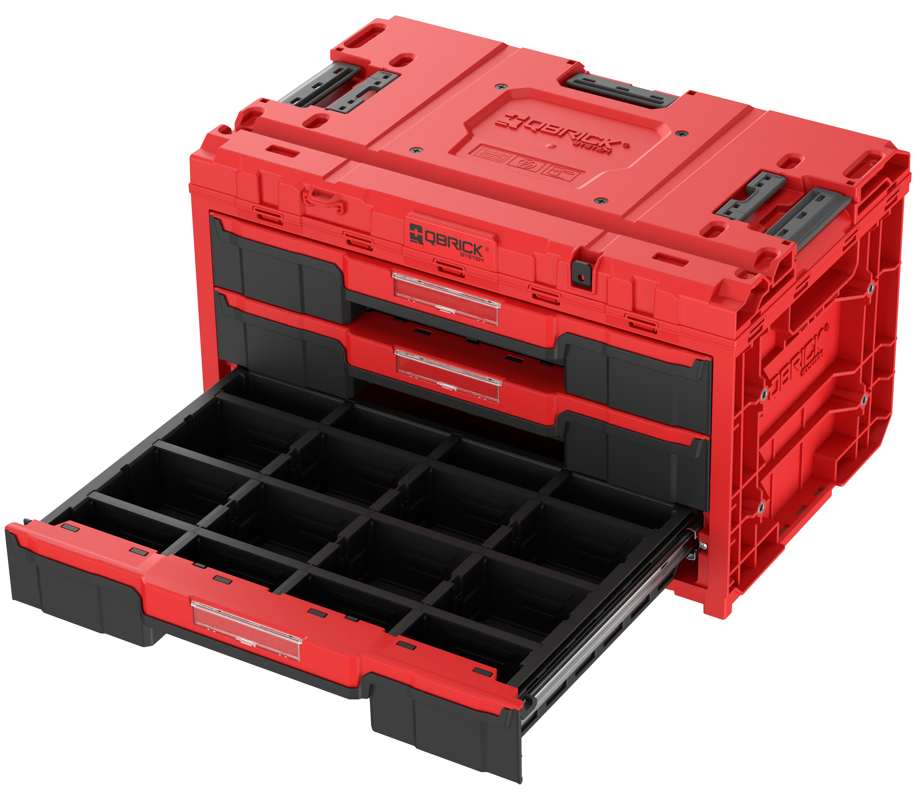 Q25976 ONE Drawer 3 Toolbox 2.0 RED