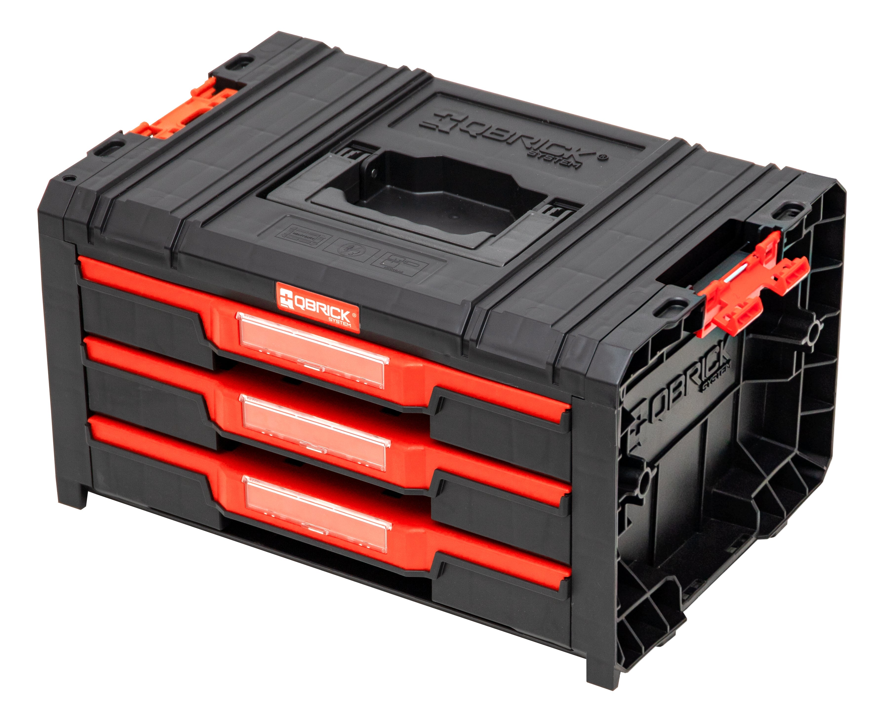 Q25732 PRO Drawer 3 Toolbox 2.0 Expert Black