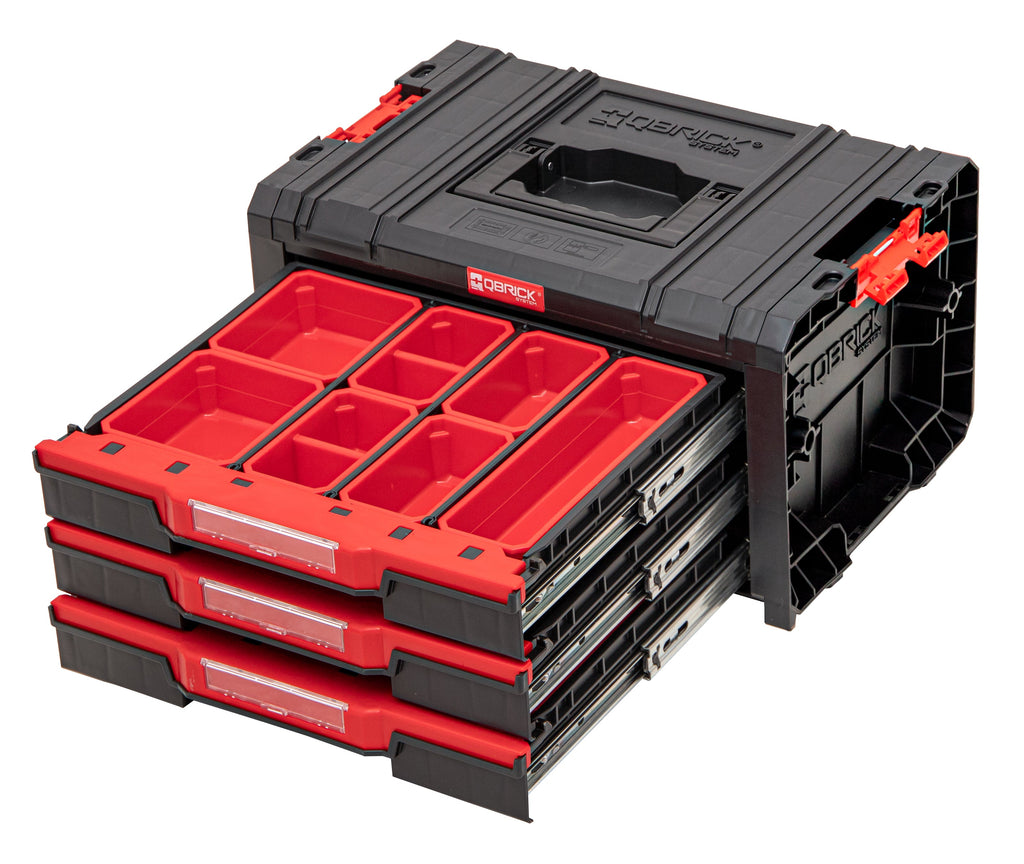 Q25732 PRO Drawer 3 Toolbox 2.0 Expert Black