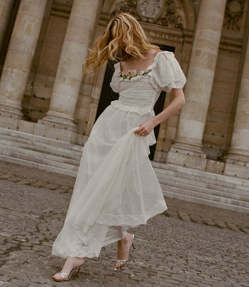 SOL ANNIVERSARY DRESS -- SALT